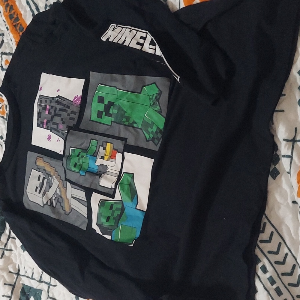 🌟 3 for $10 Minecraft Longsleeve Teeshirt